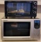 Sharp Microwave & Hamilton Beach Toaster Oven (LPO)
