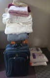 Travelpro Rolling Suitcase & Assorted Bedding (LPO)