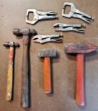 (4) Hammers & (4) Locking Pliers (LPO)