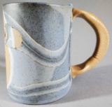 Siegele & Haley Buzzard Mountain Pottery Mug Fish Pattern