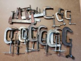 Assorted C Clamps & Bar Clamps (LPO)