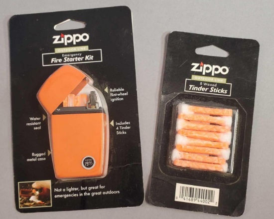 Zippo Fire Starter Kit and Tinder Sticks