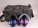 Gun Mate Range Bag & (2) pair Vanderfields Ear Protection Earmuffs