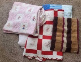 Assorted Quilts and Afghan