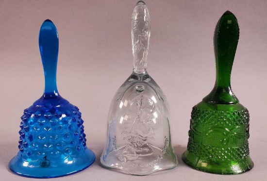 (3) Glass Bells
