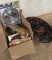 (2) Jumper Cables & Box of Sawblades