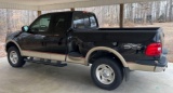 2000-Ford F-150 Lariat 4X4 Extended Cab Stepside Pickup Truck