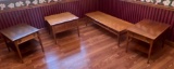 Mid-Century Coffee Table, (2) End Tables and Side Table