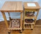 (2) Rolling Workstations w/Cutting Board Tops & More (LPO)