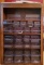 Wood Shelf w/Clear bins & Dress Books (LPO)