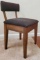 Mid Century Modern Chair & Wood Top Table (LPO)