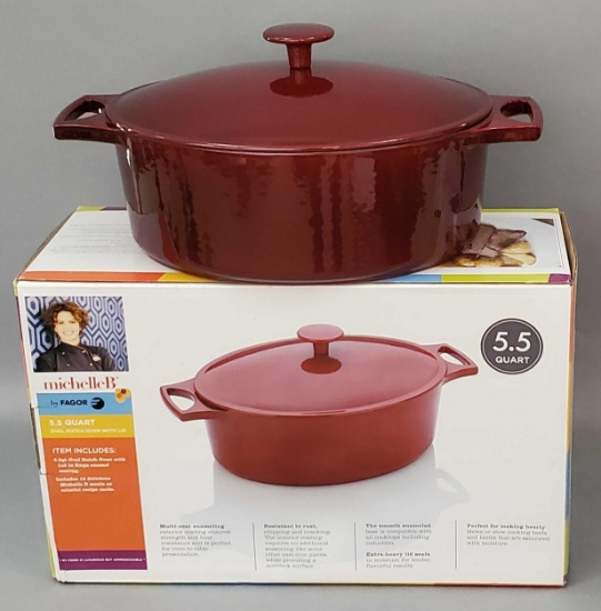 Oval Dutch Oven by Michell B (NIB)