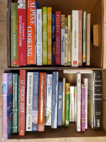 (2) Boxes of Cookbooks (LPO)