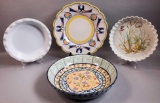 Hand Painted Serving Dishes & More (LPO)