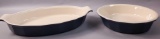 Emile Henry by Williams Sonoma Pie Dish & Oval Baker