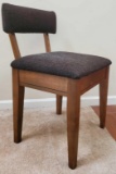 Mid Century Modern Chair & Wood Top Table (LPO)