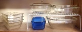 (3) Clear Pyrex Loaf Dishes, & More (LPO)