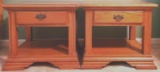 Pair of End Tables w/ Drawer (LPO)