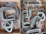 (2) Boxes C Clamps Including Craftsman (LPO)