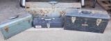 (4) Metal Tool Boxes Including Craftsman (LPO)