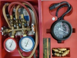 A/C Manifold Gauge Set, Fuel Pump/Vacuum Gauge Tester (LPO)