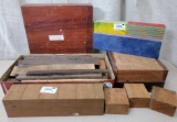 (2) Boxes Exotic Wood Turning Blocks Including Sipo, Bublinga & More (LPO)