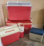 (4) Ice Chest/Coolers & Thermos (LPO)
