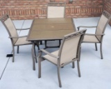 Outdoor Dining Table w/(4) Chairs (LPO)