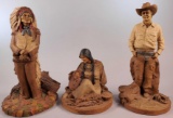 (3) Tom Clark Resin Figurines (LPO)