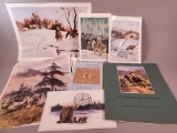 Assorted Art Prints & Remington Booklet