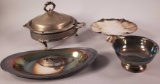 (5) Silver Plated Serving Dishes