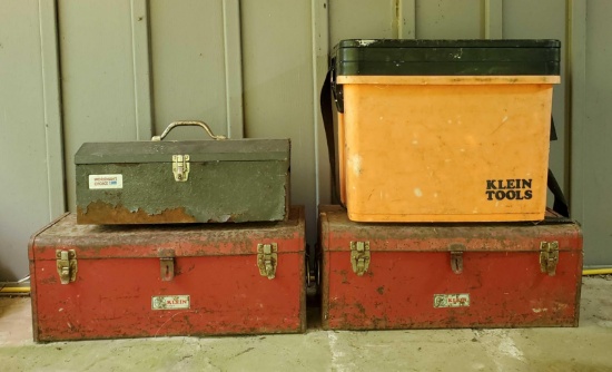 (4) Tool Boxes w/Contents (LPO)