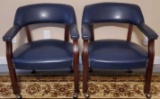 Pair of Rolling Office Chairs (LPO)