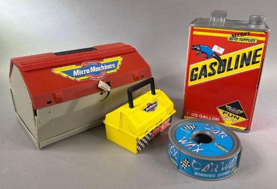 Micro Machines: Tool Box, Gas Can, Car Wax and more