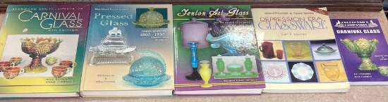 (14) Collectible Glassware Books (LPO)