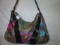 Flowered Floral LeSportsac Purse Handbag