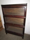 Vintage 3-Stack Barrister Bookcase