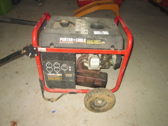 Porter Cable 5500 Watt Generator
