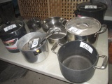 Lot Soup Pots, Stock Pots, Pans
