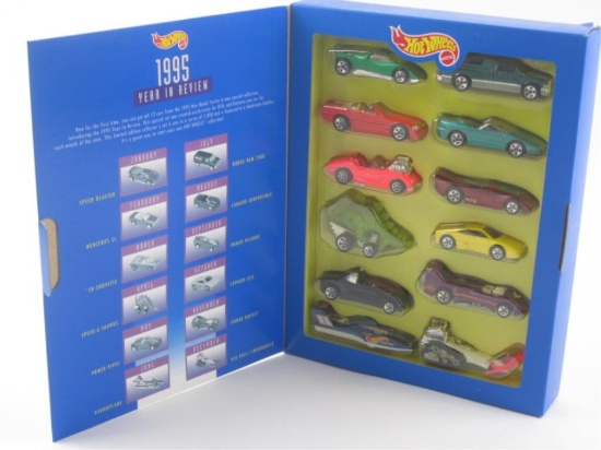 Mattel Hot Wheels 1995 Year in Review Car Set