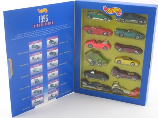 Mattel Hot Wheels 1995 Year in Review Car Set