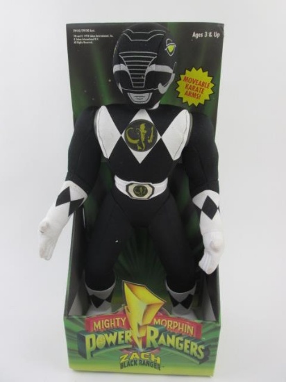 Saban 1994 Zach Black Power Ranger Figure