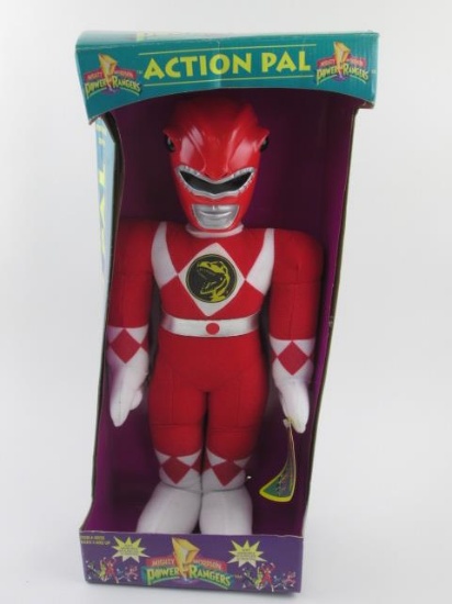 Bandai 1993 Power Rangers Red Action Pal