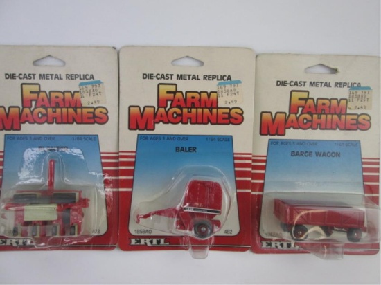 Ertl Farm Machines Wagon, Planter & Baler