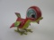 Vintage Mikuni Japan Wind up Tin Bird