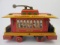 Vintage Modern Toys Japan Tin Broadway Trolley