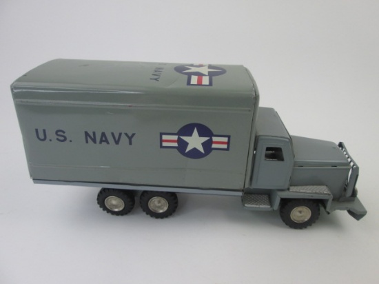 Vintage Tin US Navy Truck