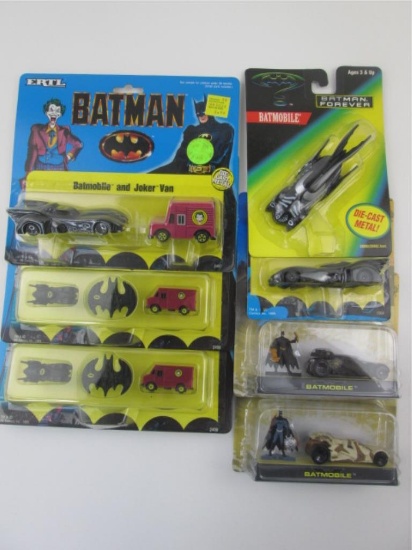 Ertl, Hot Wheels, Kenner Various Batman Vehicles