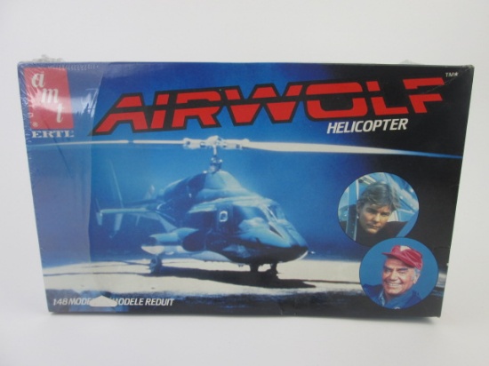 AMT Ertl Airwolf Helicopter Model Kit