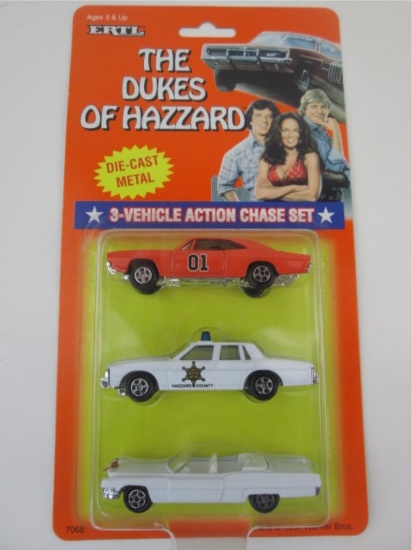 Ertl Dukes of Hazzard 3 Vehicle Action Chase Set